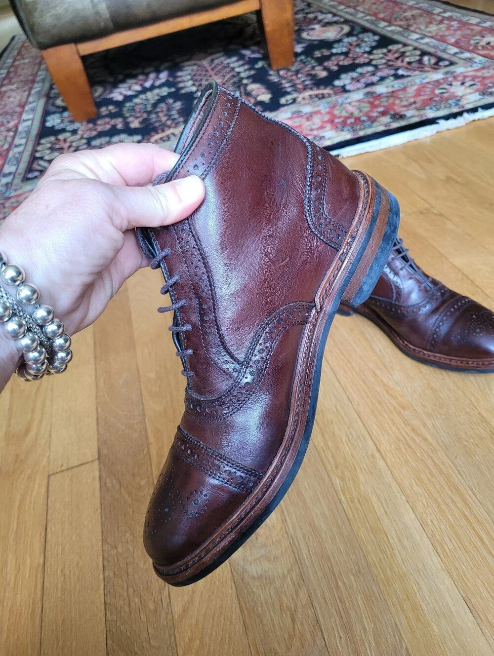Allen Edmonds Hamillton Oxford Dress Boots 4327